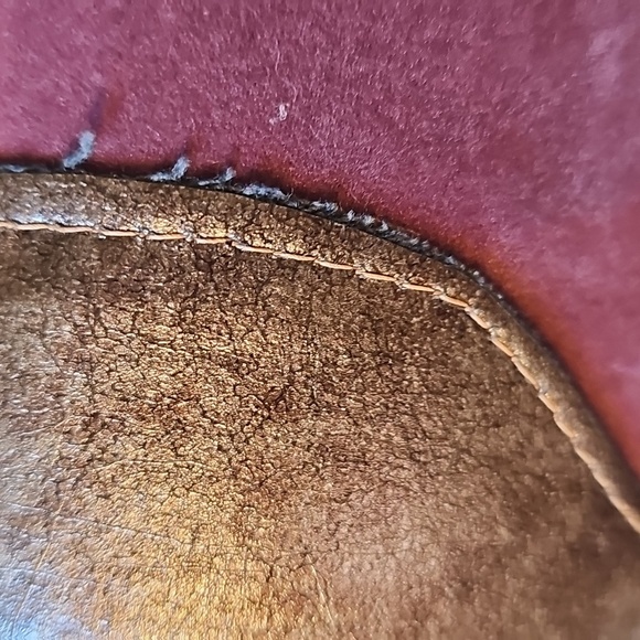 Vintage Mary Frances Stone Embellished Pink and Brown Women's Evening Clutch - Picture 10 of 16